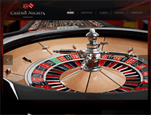 Tablet Screenshot of casinonights.com.ar